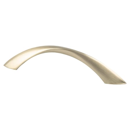 Berenson 96 mm Contemporary Advantage Five CC Champagne Twisted Arch Pull 9128-10CZ-P